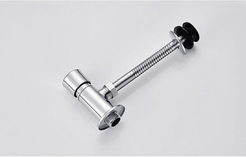 新款铜壳体小便池冲水阀手按式小便斗冲洗阀厕所小便器开关延时阀门