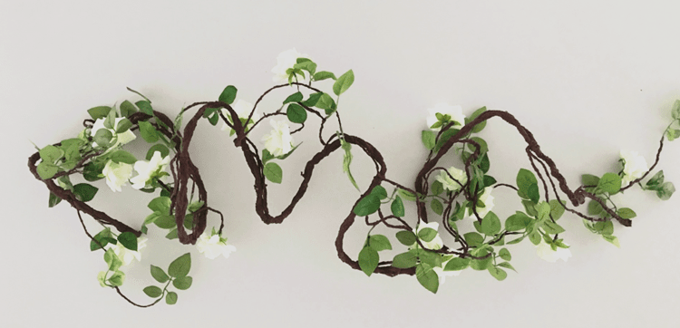 婚庆道具玫瑰藤条3米长仿真枯藤花玫瑰花婚庆装饰路引花拱门花粉色