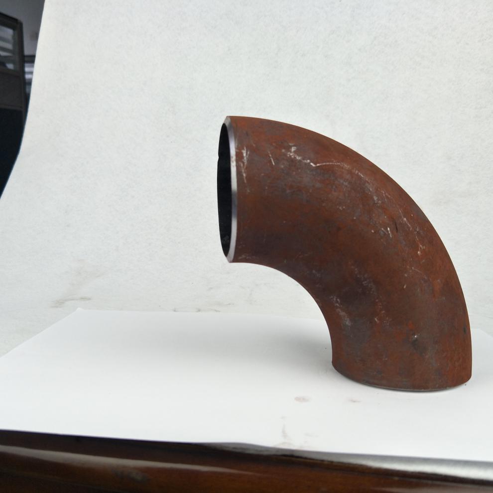 无缝钢管弯头 国标碳钢焊接弯头90度加长半径钢制铁弯头1.