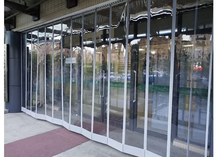 空调门帘透明门帘磁吸门帘空调隔热挡风超市商铺商用磁铁皮塑料透明软