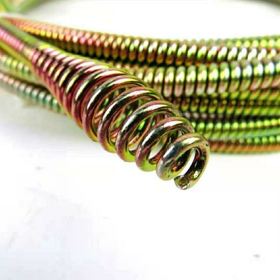 加密无缝软弹簧 管道疏通机滚筒内专用直径10mm弹簧/葫芦簧小弹簧 30