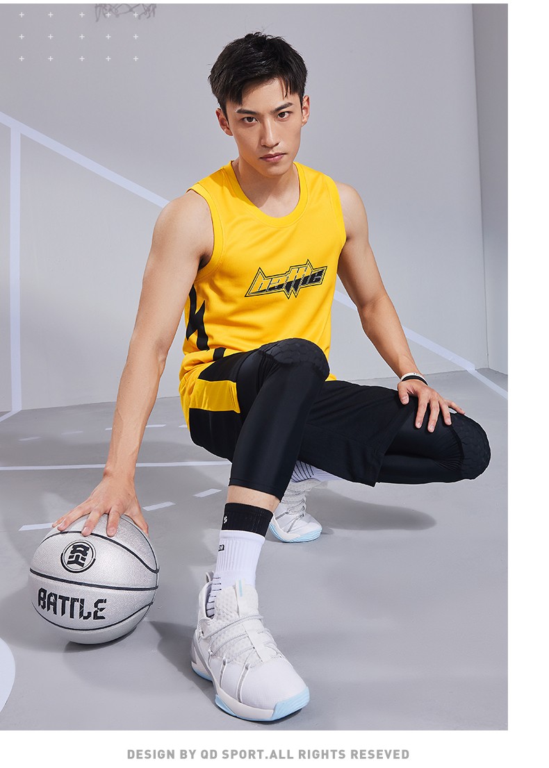 乔丹旗舰篮球服运动套装男2021夏季新款比赛训练服男子无袖两件套男士