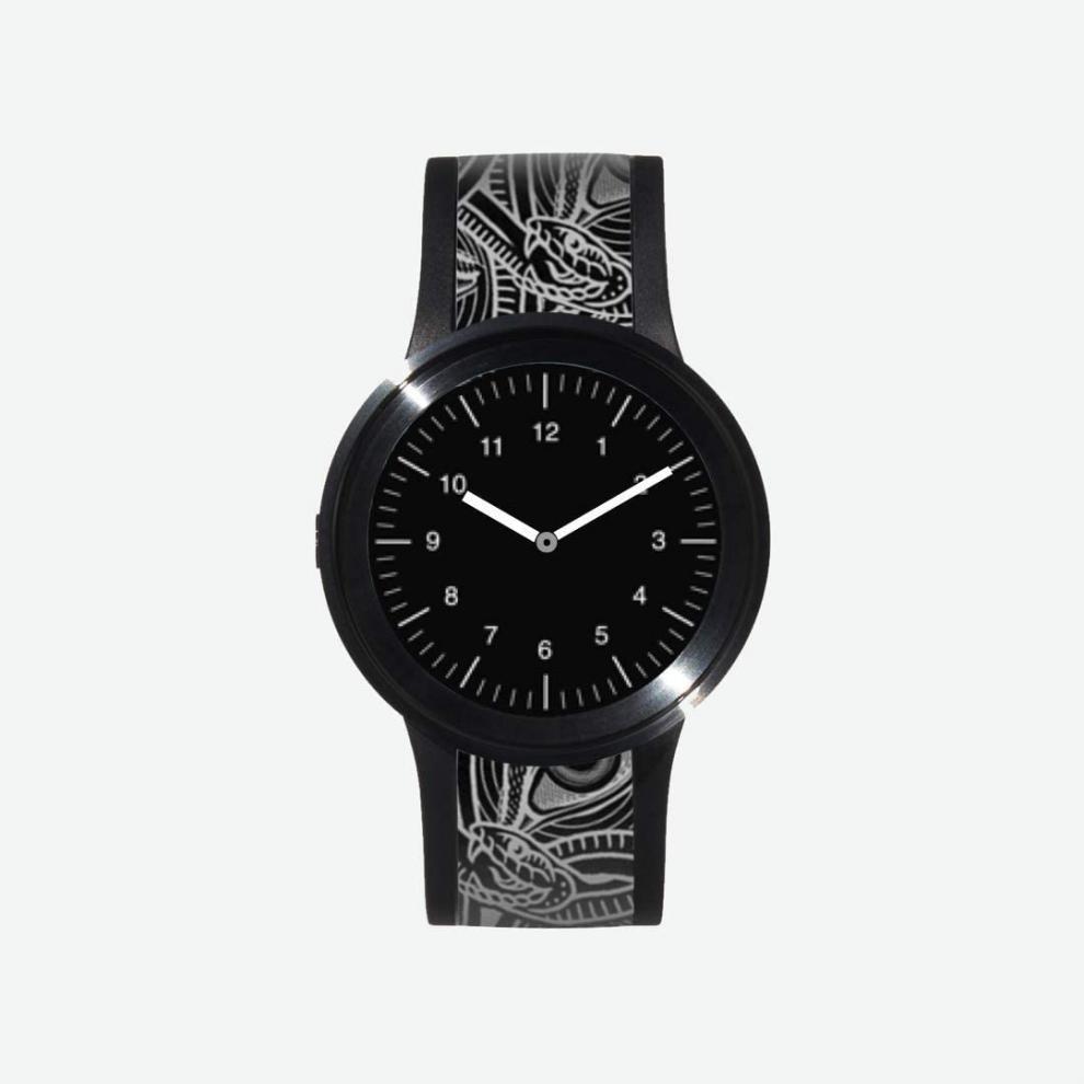 索尼sony/ fes-wa1b fes watch智能手表 表带的电子纸时尚腕表 黑 尚
