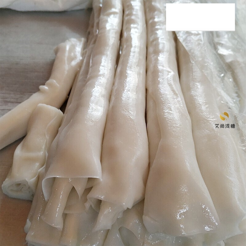 云南凉卷粉 新鲜辣味手工凉拌凉粉小吃宵夜米粉速食湿米粉贵州