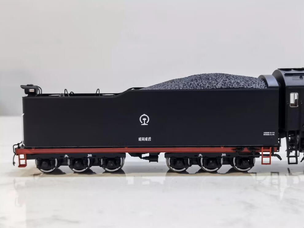 适用于kfirst火车模型1/87ho前进型蒸汽机车模型esu数码音效喷烟 成局