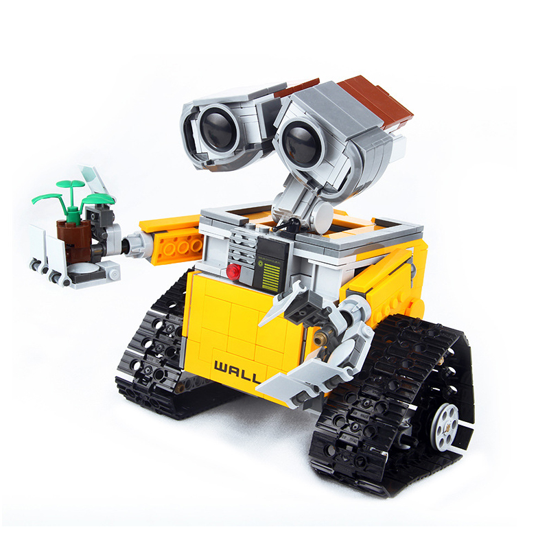 lego乐高21303积木 瓦力机器人 机器人总动员拼装儿童积木玩具 【复刻