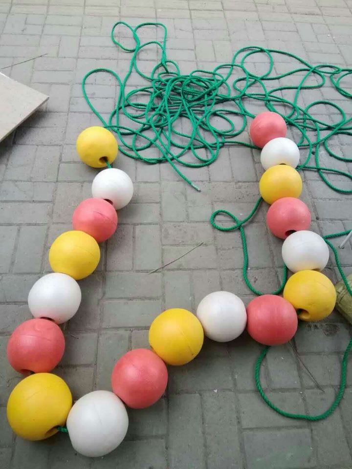 泡沫浮球浮子非标直径10cm网箱拉网渔渔具浮漂pvc浮筒浮漂eva软体 白