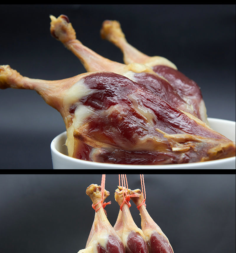 江西特产风干腊鸭腿咸鸭腿农家自制烟熏鸭腿整箱 买二增二【发4只约2