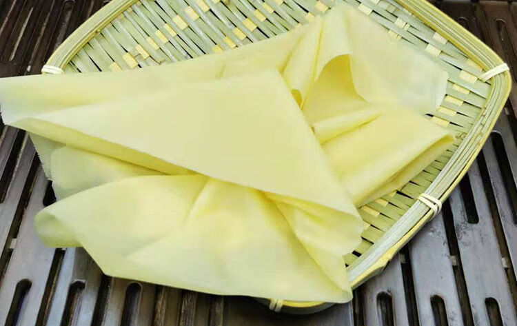 上海特产薄百叶千张豆腐皮手工新鲜纯素食百叶包皮火锅豆制品真空