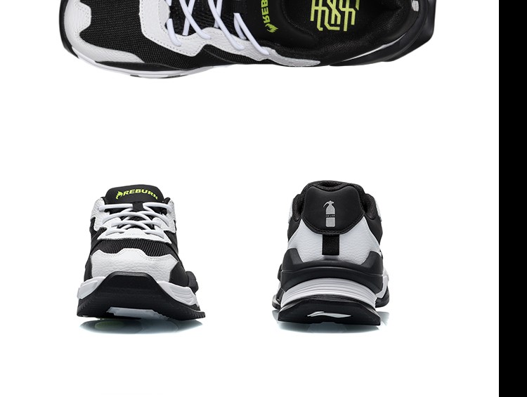 李宁运动时尚鞋男鞋2020reburnclassic男子回弹篮球休闲鞋agbq089标准