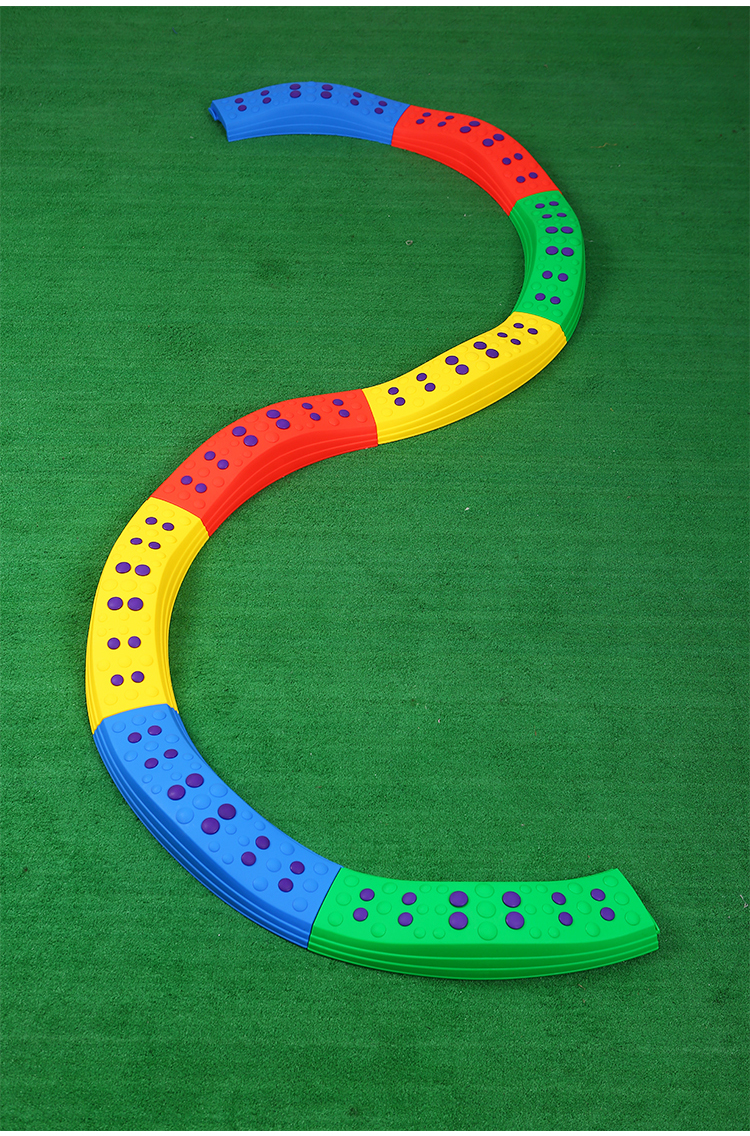 脚踩平衡触觉板儿童平衡木独木桥幼儿园感统器材室内家用玩具豪华款4