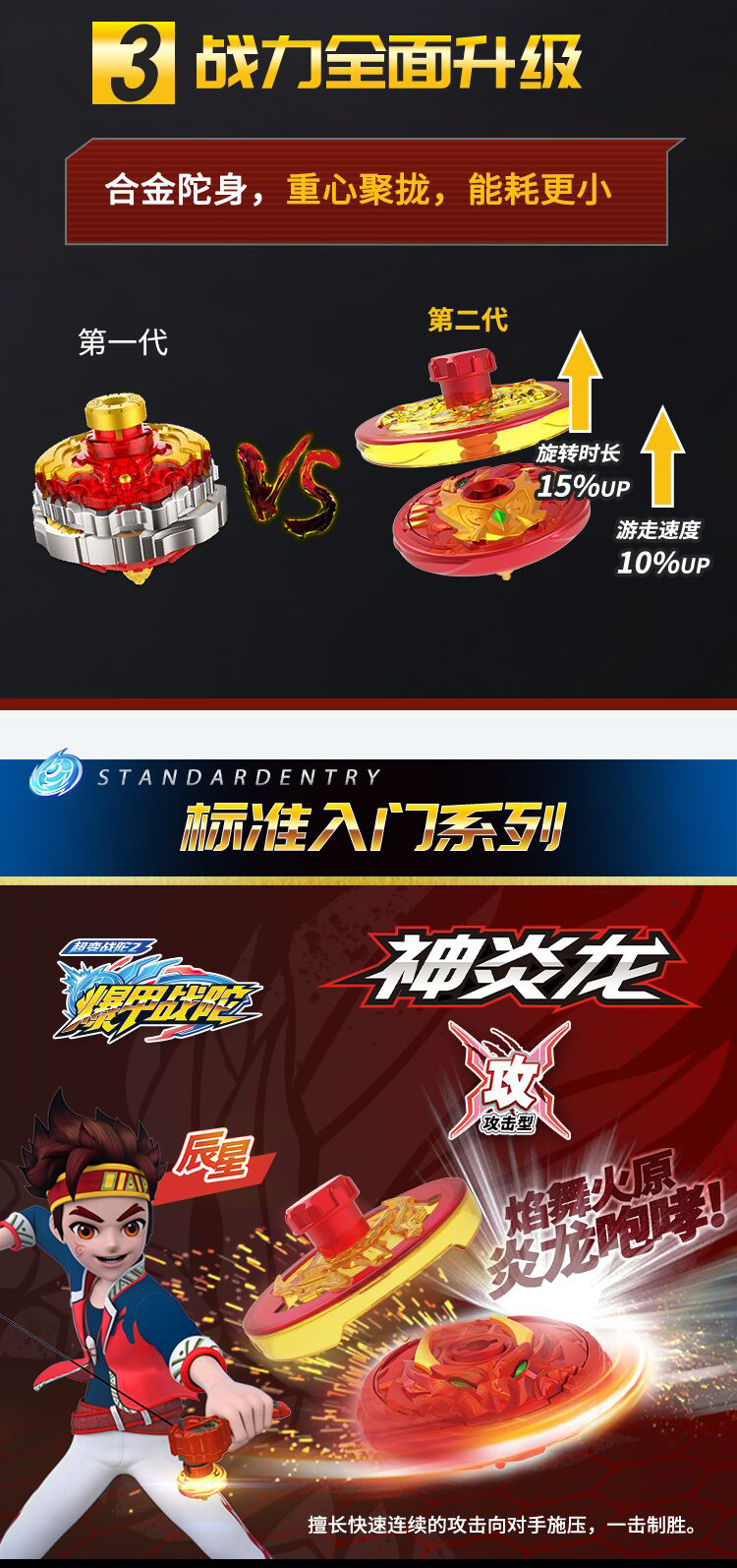 2022三宝新爆甲战陀陀螺2三宝爆甲战陀变2新款暴甲合金陀螺对战盘合体