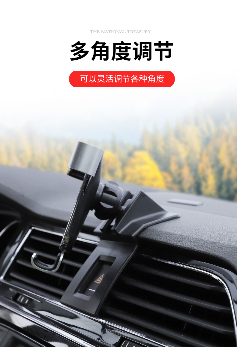 适用1520款本田缤智xrv手机支架车载用手机架改装无线充导航1520xrv