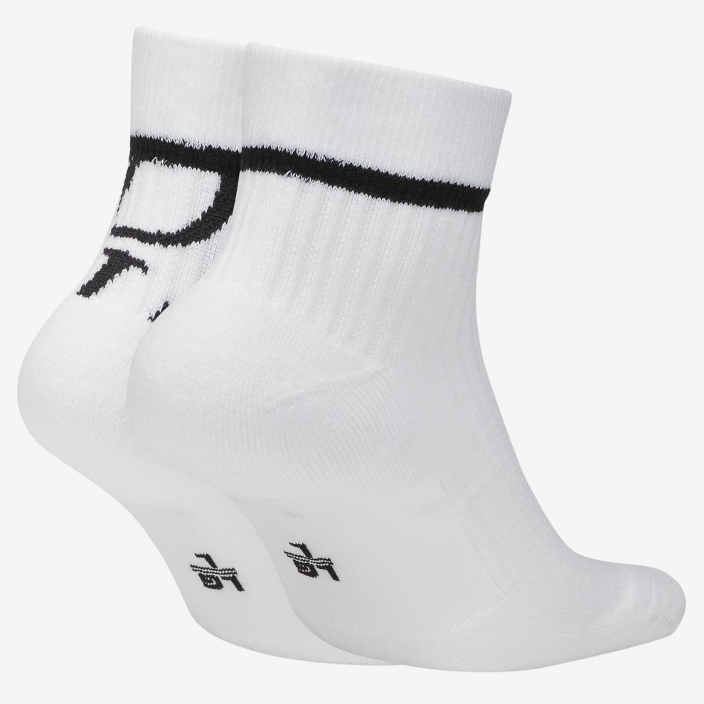 nike耐克官方运动袜snkr sox jdi男女透气潮中筒袜子(两双装)sk0101