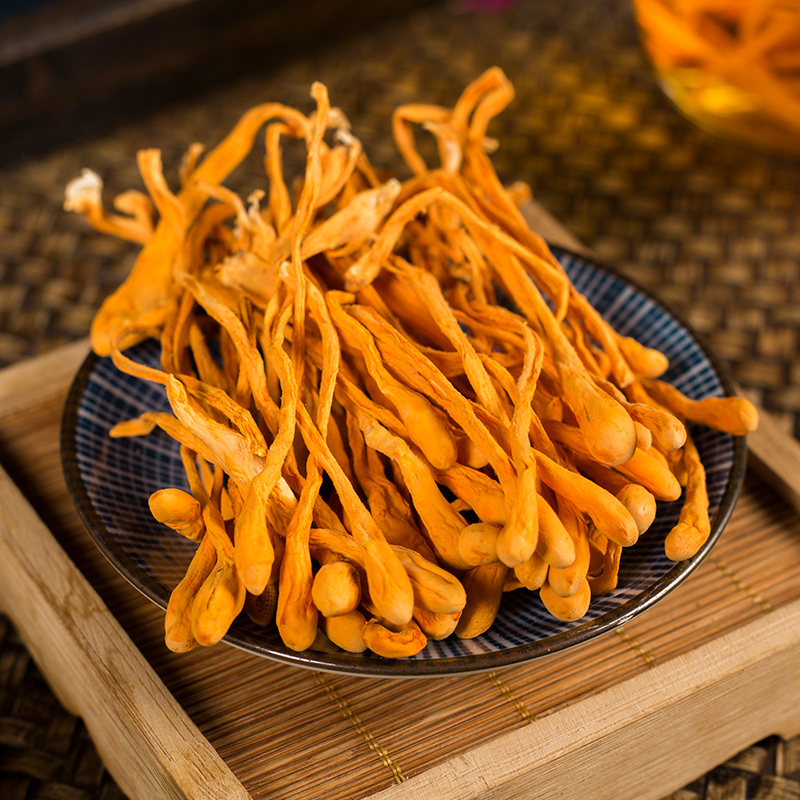 虫草花干货500g散装北虫草蛹虫草金虫草另售特级野生煲汤料