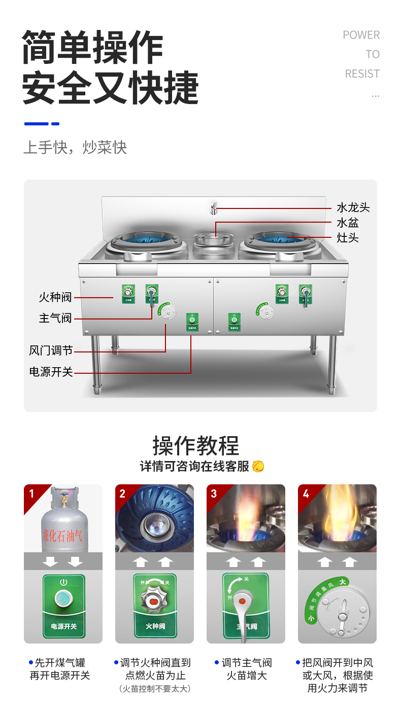 双锅柴火灶尺寸图片