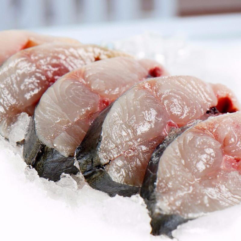 棠鲜生生鲜深海鱼切块冰鲜鲅鱼段新鲜速冻马鲛鱼段海鲜 1斤装【量小