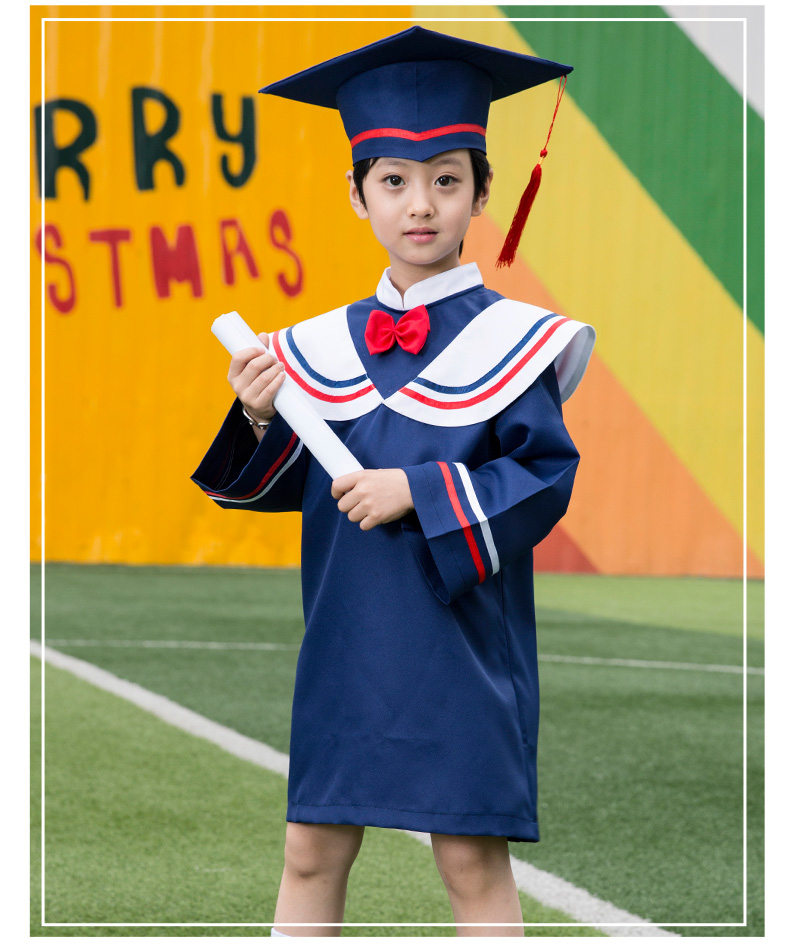 幼儿园学士服儿童博士服小学生毕业典礼服装礼服幼稚园大班毕业拍照