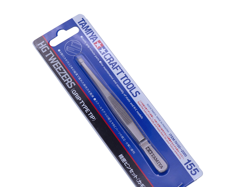 峰力耐田宫不锈钢镊子 模型制作拼装工具精密直头勾嘴头夹具镊 ta