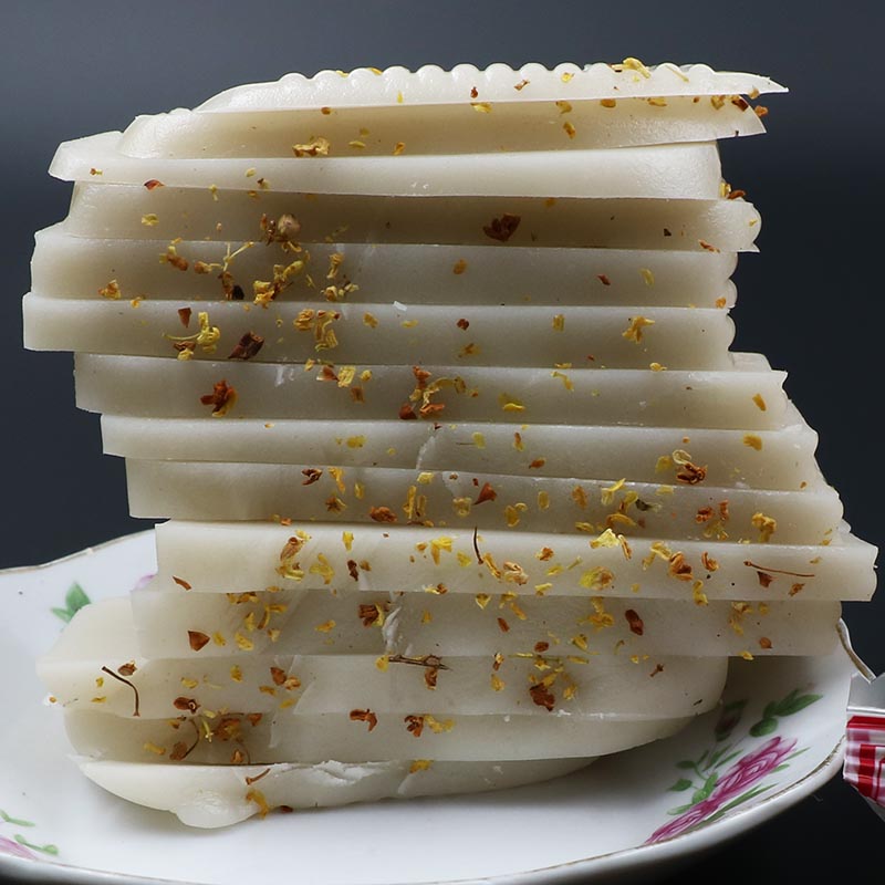 南京特产 猪油年糕克/桂花糖年糕 传统糕点零食 桂花糖年糕6块