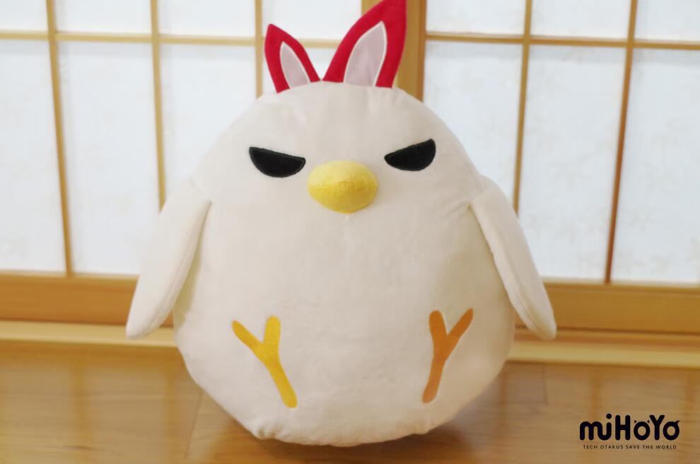 闪电速发 原版赤鸢大型公仔符华毛绒玩偶周边 大型赤鸢公仔 现货