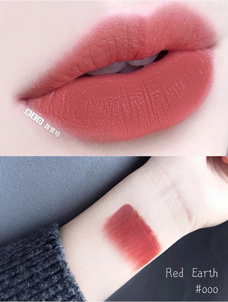 redearth红地球丝绒迷你唇釉mini小样g100口红莓果色拿铁豆沙g000
