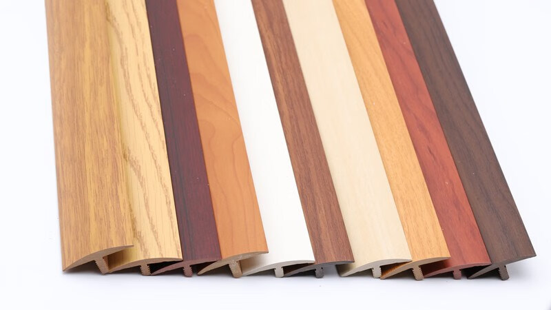 地板缝隙遮挡条自粘门坎装饰木地板瓷砖边线压条收边压线条木门条白色