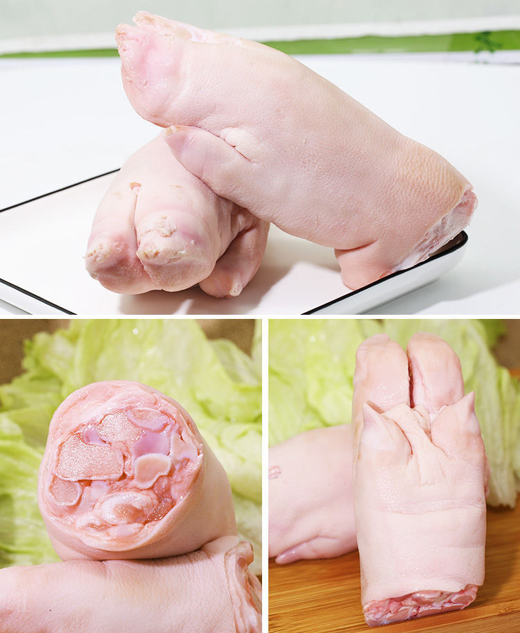 新鲜猪蹄猪脚猪爪生猪蹄子前蹄猪脚农家散养土猪肉冷冻猪蹄卤猪蹄