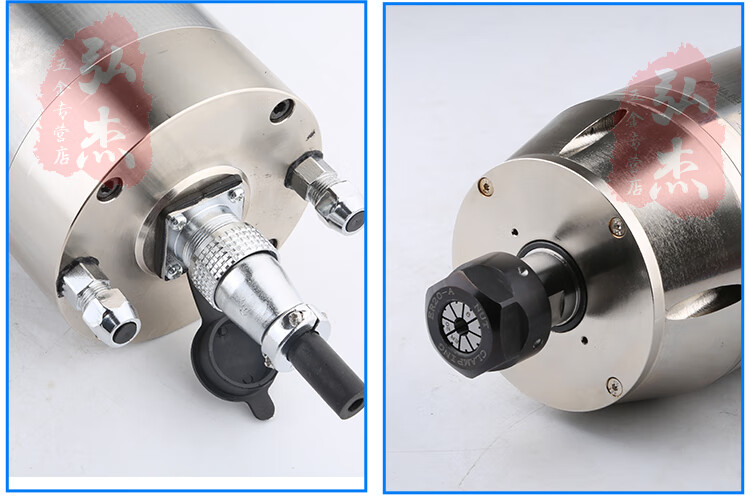 雕刻机弘阳头石材水冷高速主轴电机32kw100直径雕刻机配件32kw380ver