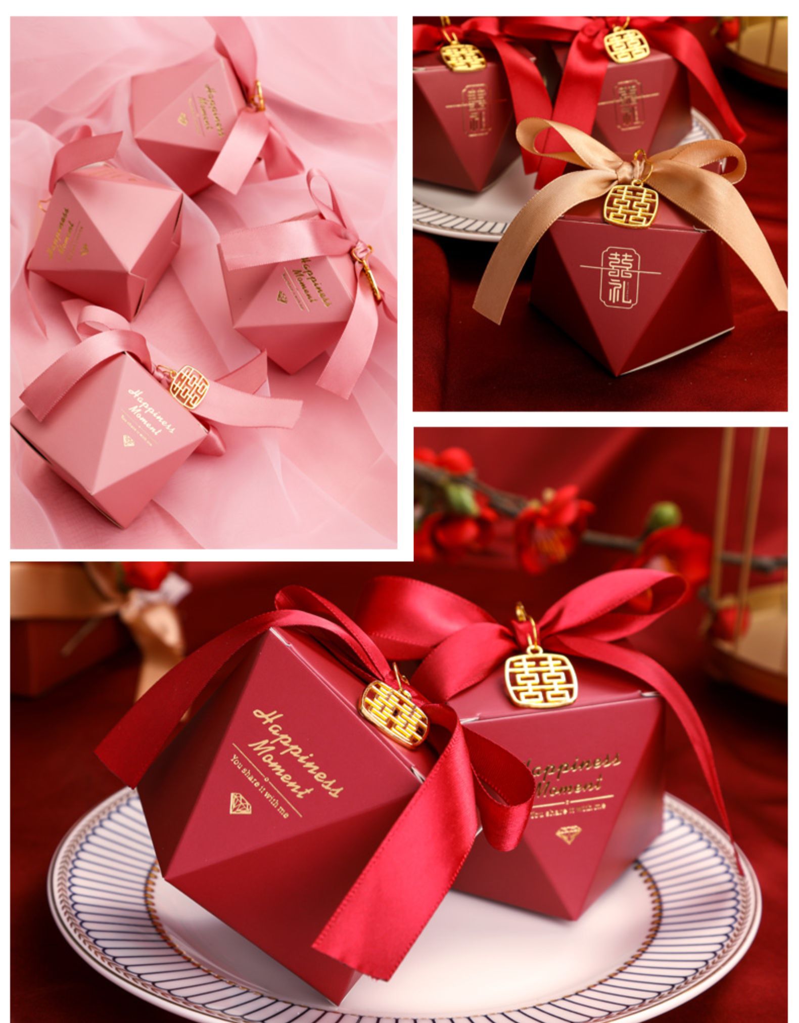 喜糖盒礼盒装糖果包装空盒欧式婚庆伴手礼2020新款创