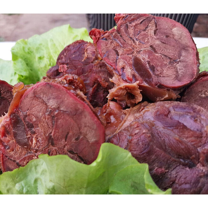 河北特产五香卤煮驴腱子肉纯驴肉火烧肉开袋即食真空500g五香腱子肉