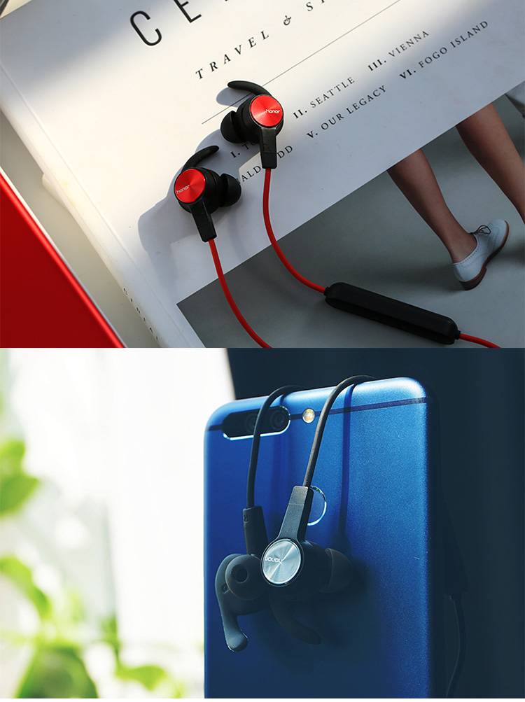 华为(huawei) 荣耀运动蓝牙耳机xsport am61跑步磁吸防水无线入耳式