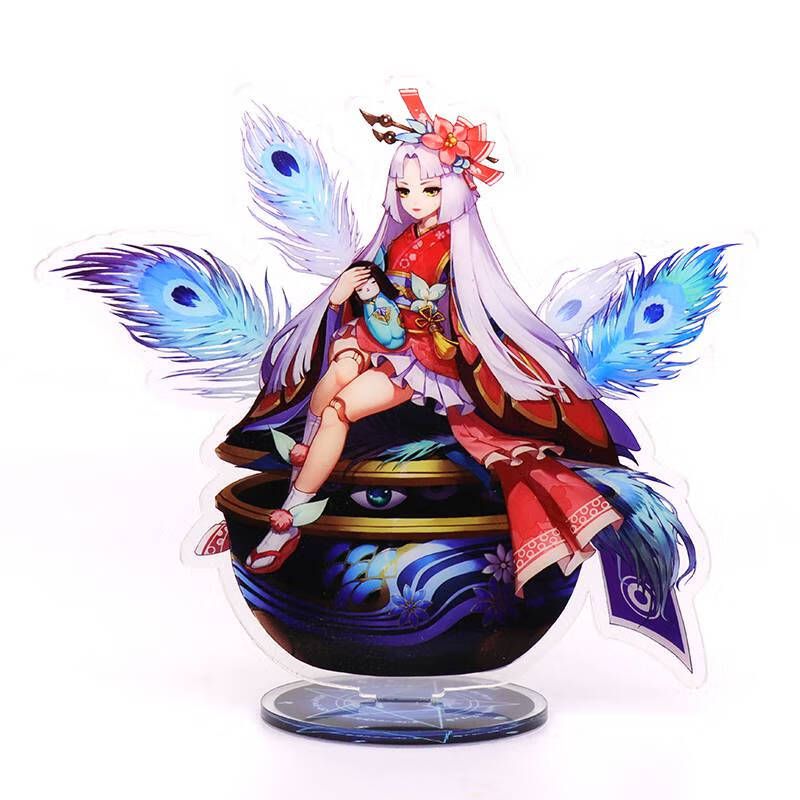 阳师手办决战平安京周边立牌阴妖狐匣中少女日和坊双面亚克力摆件台