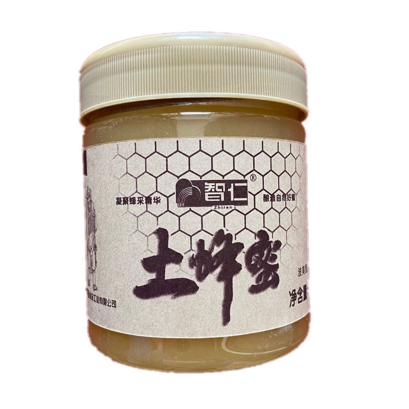 智仁蜂蜜800g百花固体结晶土蜂蜜新日期跑量两瓶装