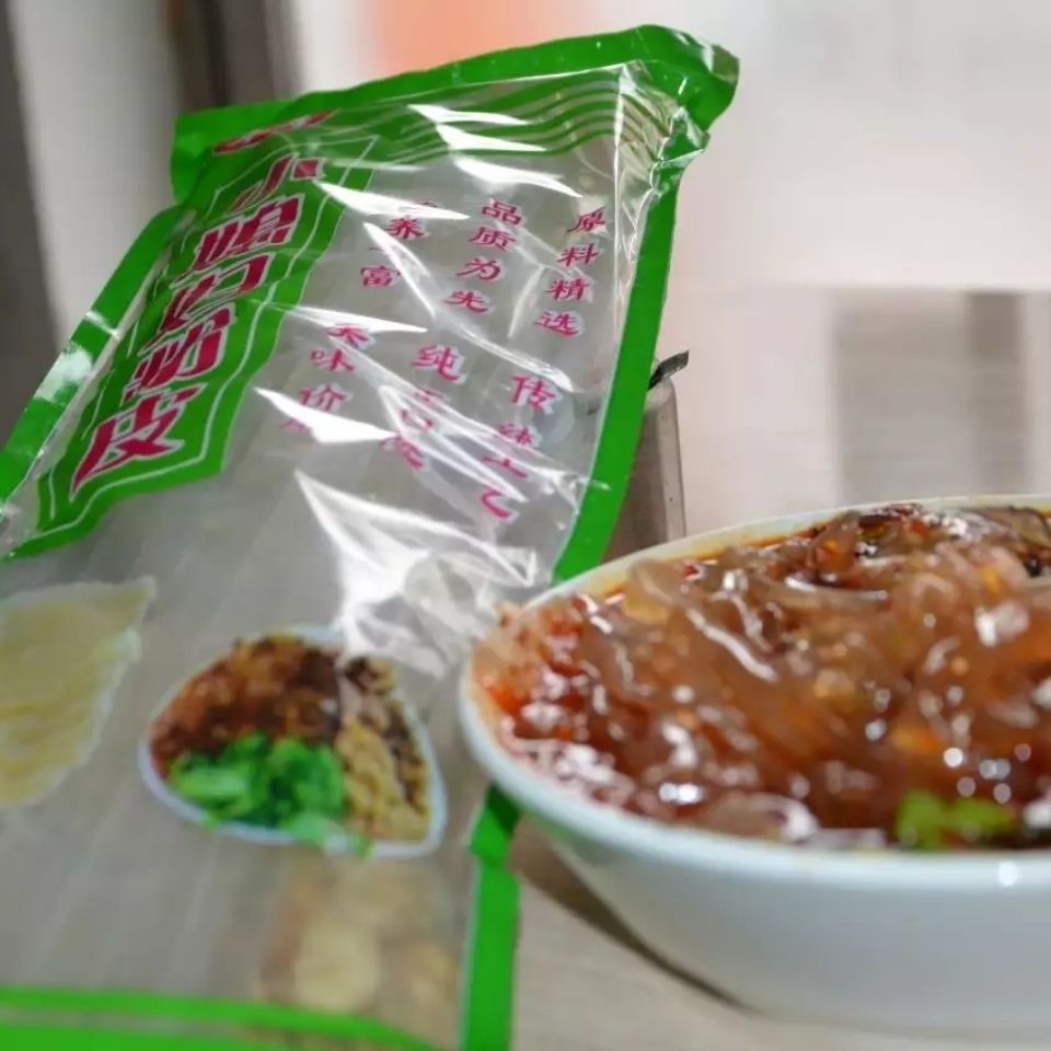 山西特产大同粉皮凉皮浑源粉皮凉粉小媳妇粉皮凉粉土豆粉即食粉皮 小