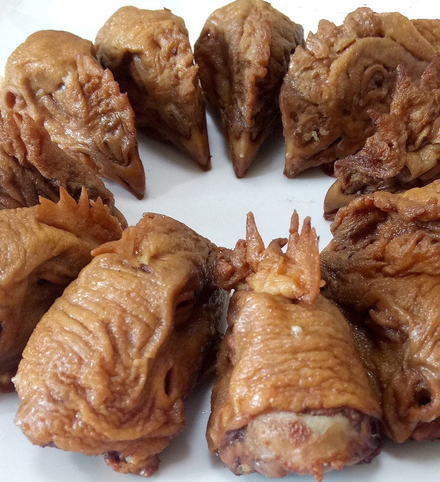 2斤五香卤鸡头即食真空熟食凉菜新鲜农家烧鸡头下酒菜菏泽卤鸡杂