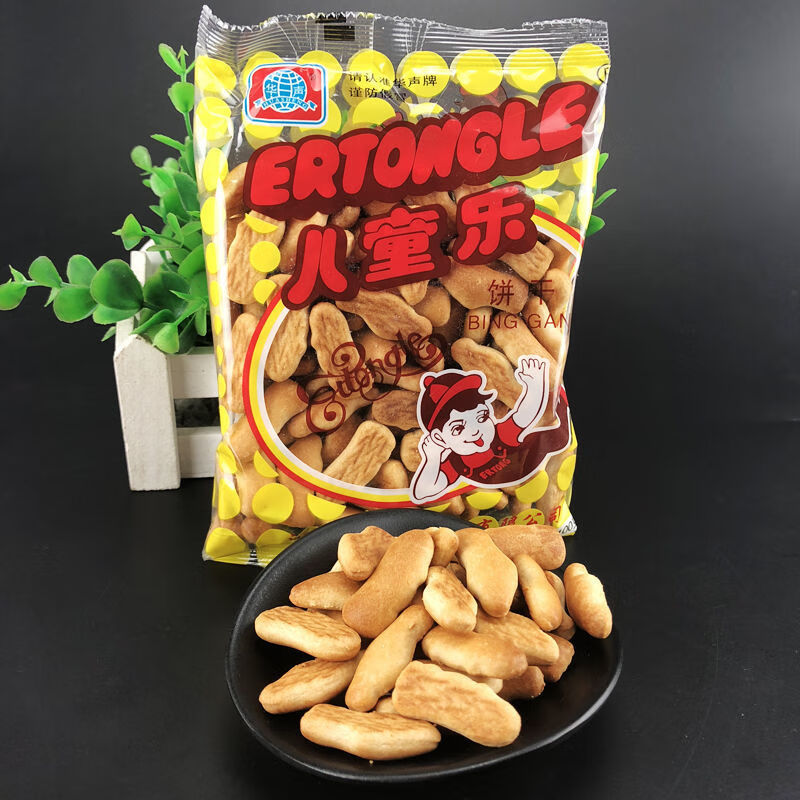 儿童乐饼干80后经典怀旧华声100g老式休闲食品宝宝零食食品 3袋