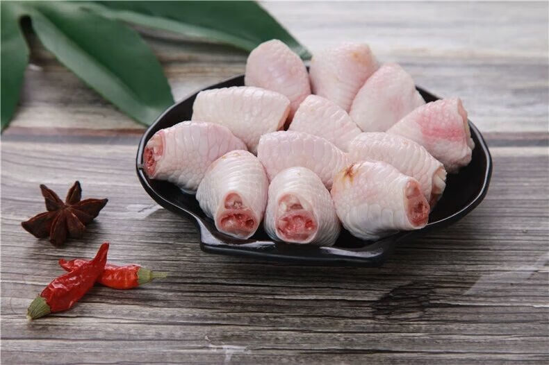 2斤4斤冷冻新鲜的鸡爪骨鸡拐骨爪骨鸡膝盖鸡爪凤根鸡凤根惟纳德4斤