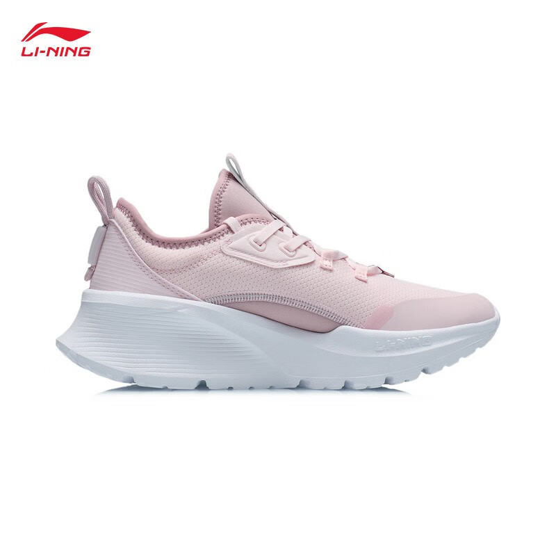 李宁运动鞋女2021新品eazgo舒适系列舒适跑鞋arer016 黑色-4 35【图片