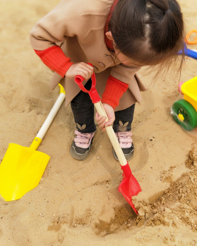 沙滩玩具铲子套装大号小号儿童幼儿园挖沙子铲玩沙工具玩雪铲姒桀