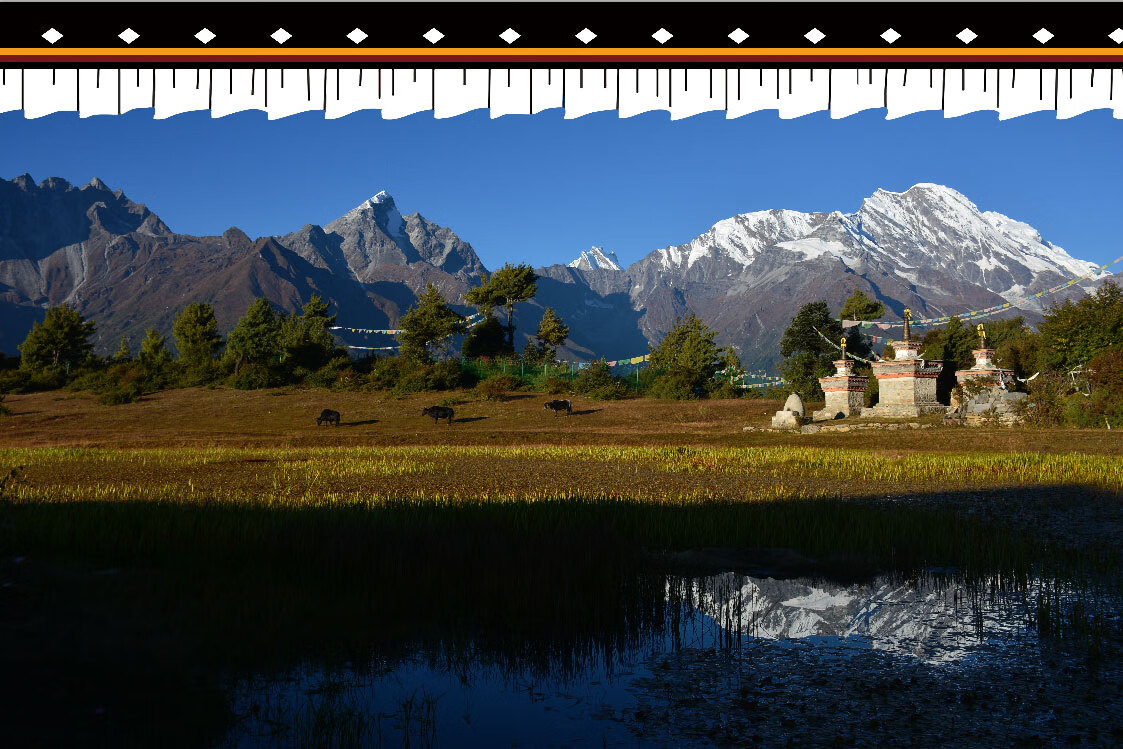 西藏民族风装饰布网红直播藏式挂布客厅背景布定制 布达拉宫 宽2米*高