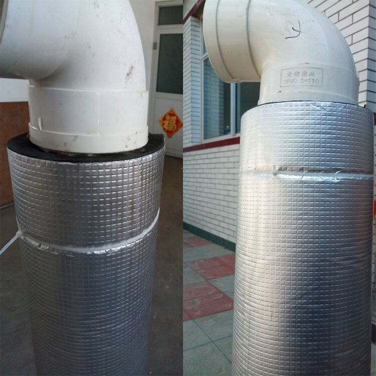 下水管道隔音棉卫生间包水管橡塑海绵下水道吸音棉110型吸音棉 【普通