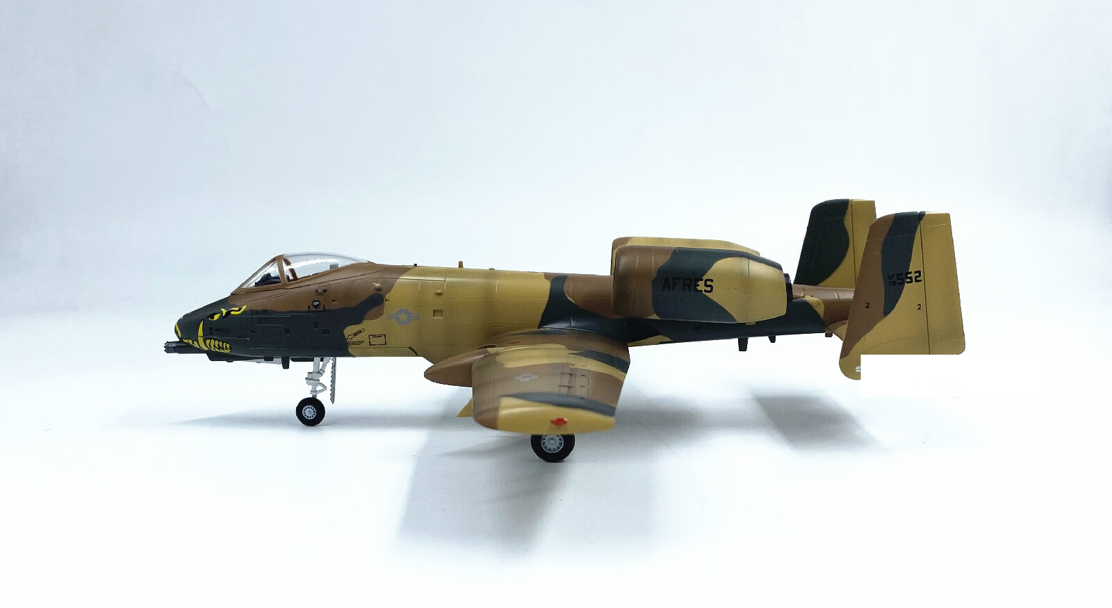 a10攻击机1:72美国空军a-10雷电战斗机飞机模型完成品成人收藏静态