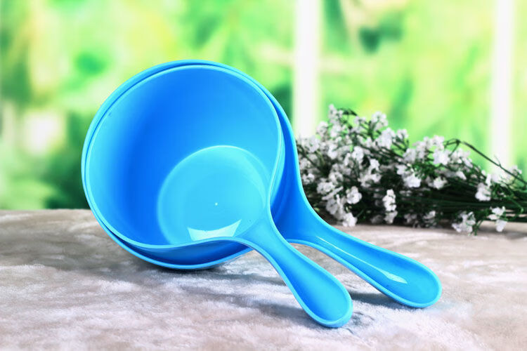 厨房塑料水瓢水勺创意长柄浇菜浇花塑料水舀子小号水漂家用舀水勺yx