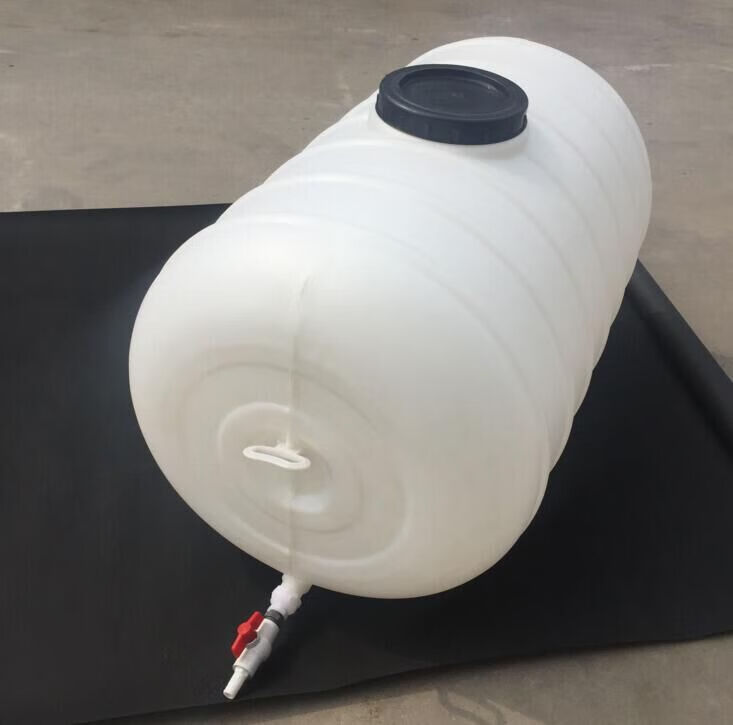家用大水桶塑料卧式水塔1吨234t车载水箱储水罐蓄水桶柴油桶椿度加厚2
