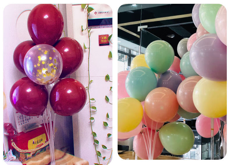 结婚婚房气球桌飘地飘大中小号订婚店铺商场门店开业布置装饰用品160