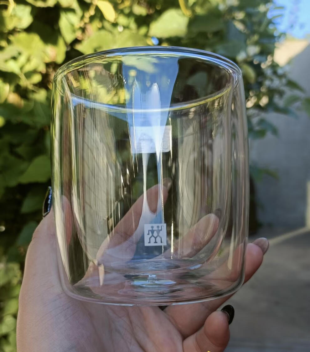 德国双立人官方双层隔热玻璃杯耐高温水杯饮料杯旗舰店