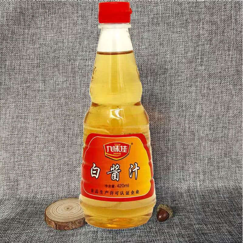 白酱汁白酱油420ml西餐调味汁原色酿造凉拌白酱汁420ml3