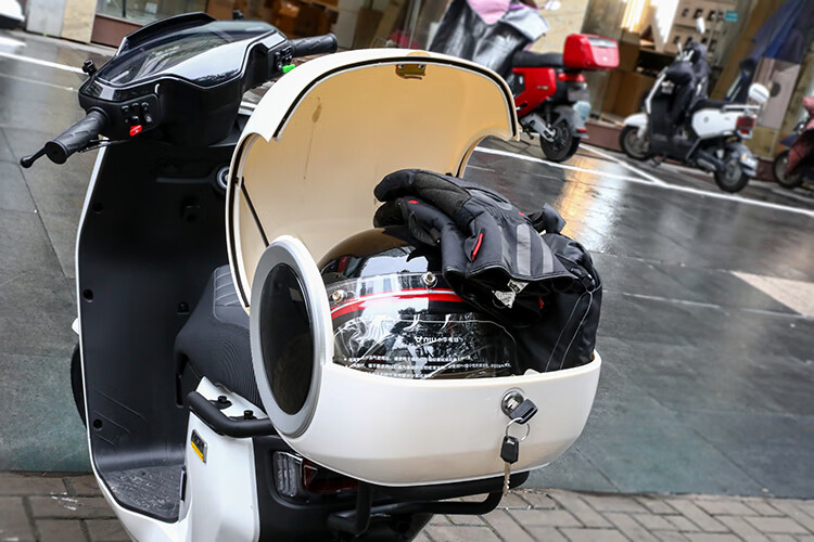 小牛电动车uqi后尾箱速牛mqi2大容量外星人储物箱g系列工具收纳箱