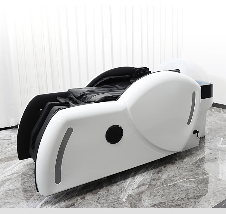 安梓全自动智能按摩头疗熏蒸洗头机高端理发店专用洗头床美发店冲水床